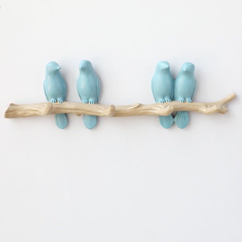 Nudel - Verspielter Wandhaken mit Vogel - Design für kreative Dekoration - Givera DE