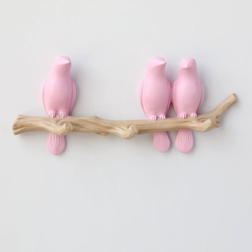 Nudel - Verspielter Wandhaken mit Vogel - Design für kreative Dekoration - Givera DE
