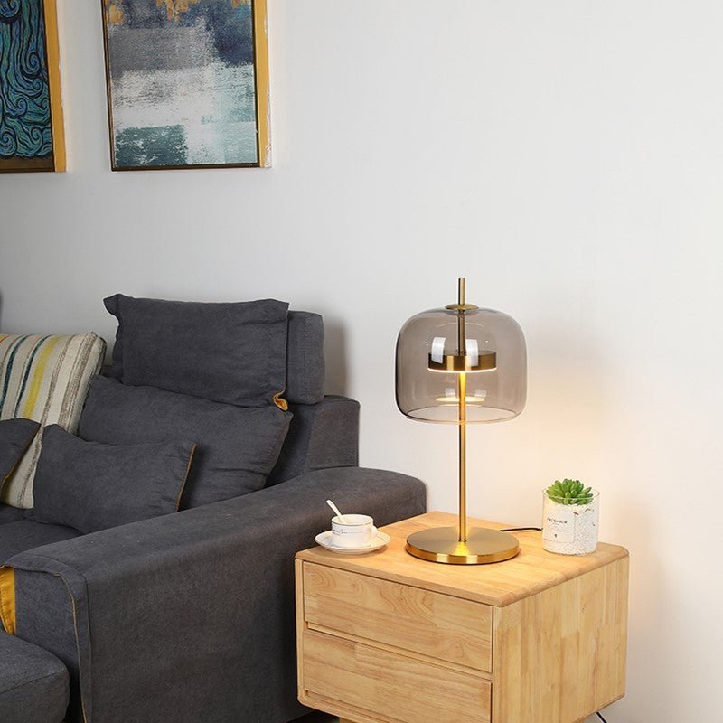 Nueva Tischlampe - Moderne Nachttischlampe mit Warmem Licht für Gemütlichkeit - Givera DE