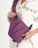 Anti-Diebstahl Crossbody Tasche Damen mit RFID-Schutz und mehreren Fächern-4