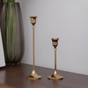Oscura - Elegante Messing Kerzenhalter - 3 Größen - Ideal für Anlässe - Givera DE