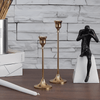 Oscura - Elegante Messing Kerzenhalter - 3 Größen - Ideal für Anlässe - Givera DE