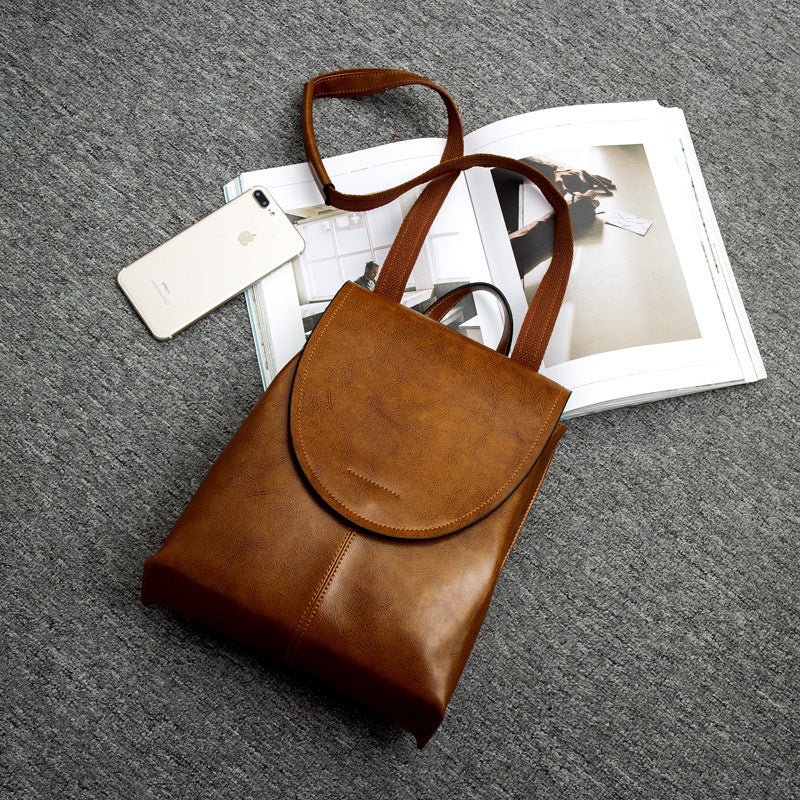 Pesa - Eleganter Moderner Damen - Lederrucksack mit Geräumigem Innenraum und Verstellbaren Trägern - Givera DE