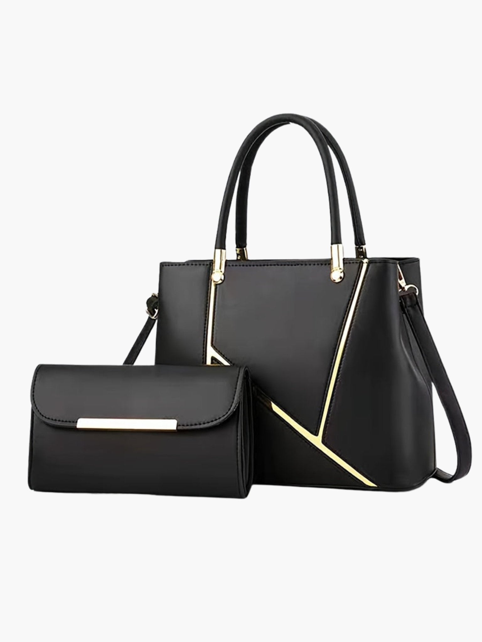 Phoella - Elegantes zweiteiliges Ledertaschen - Set - Givera DE