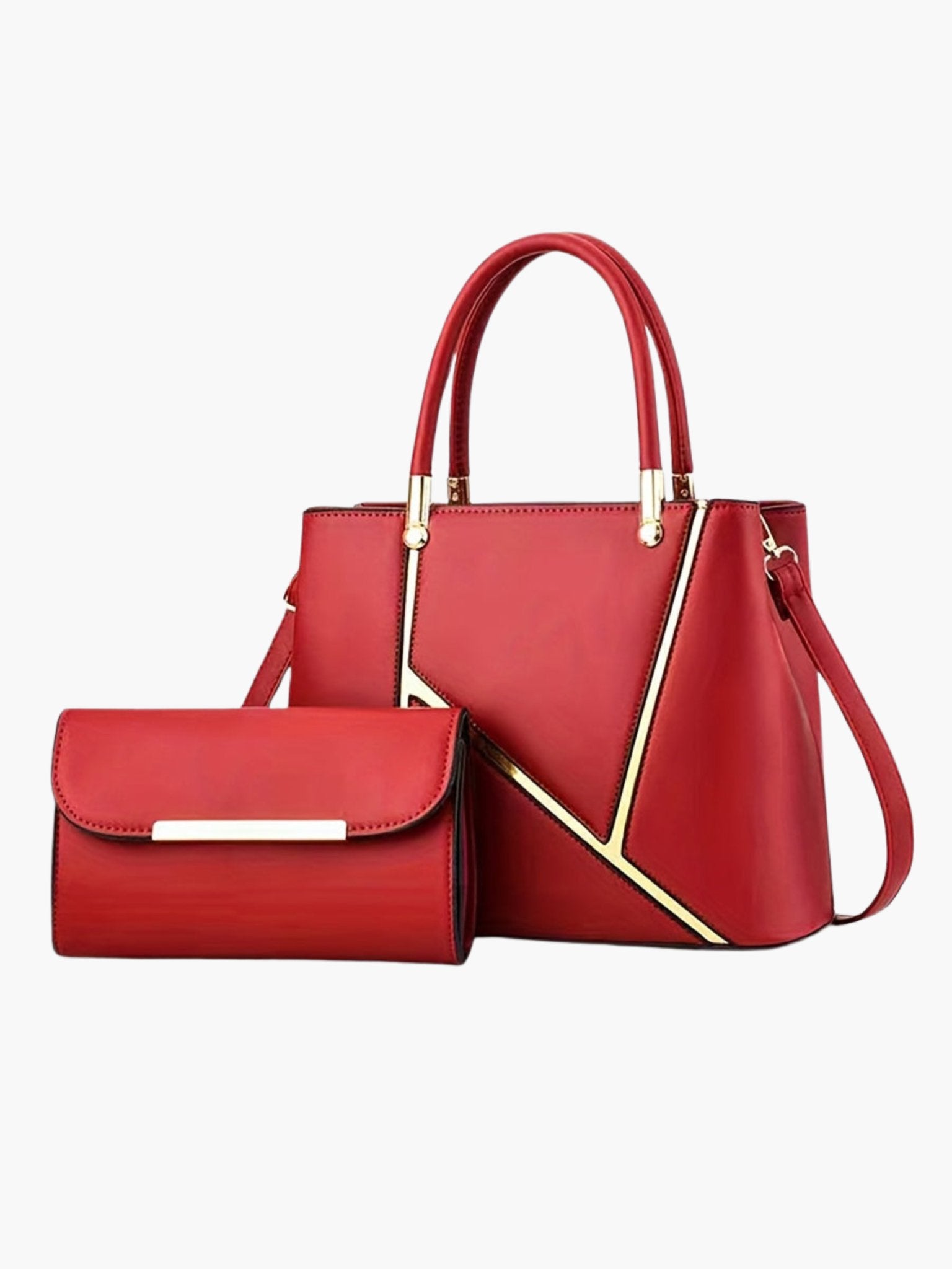 Phoella - Elegantes zweiteiliges Ledertaschen - Set - Givera DE