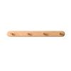 Plank - Wandhakenregal aus Holz und Messing - Givera DE