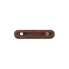 Plank - Wandhakenregal aus Holz und Messing - Givera DE