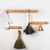 Plank - Wandhakenregal aus Holz und Messing - Givera DE