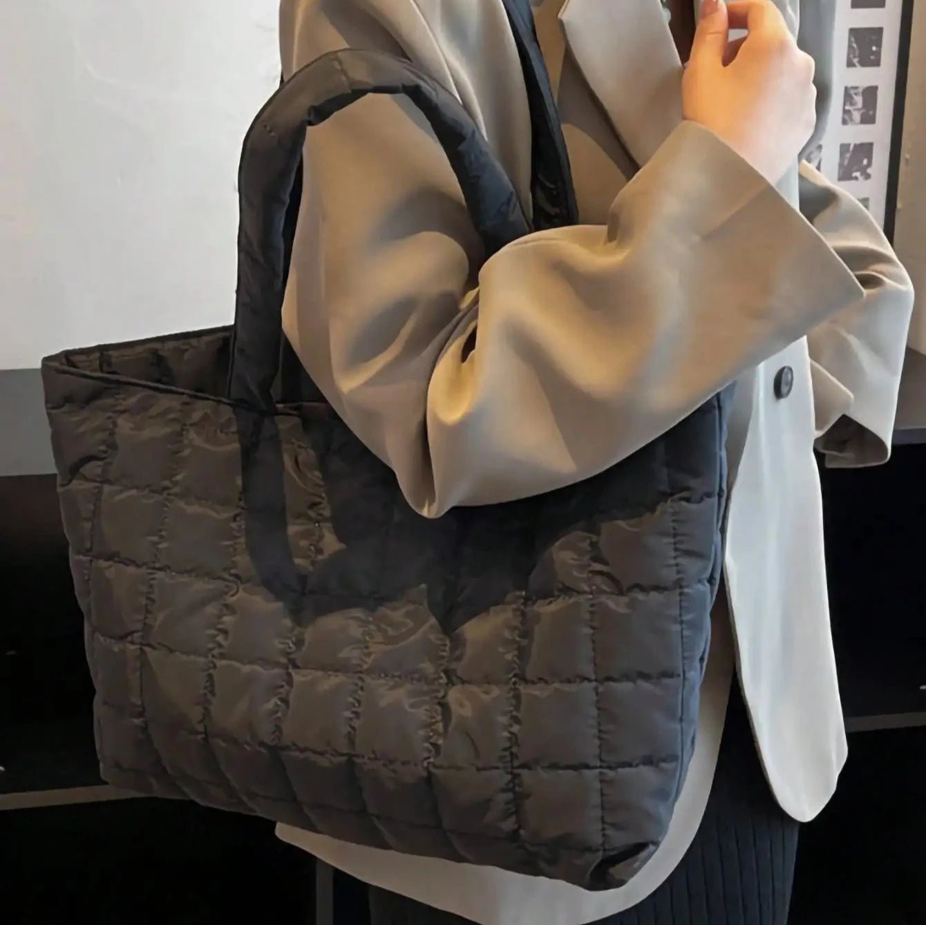 Puffz – Quilted Tote mit großem Stauraum für den Alltag - Givera DE