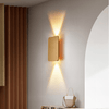 Radiara - Minimalistische LED - Wandleuchte aus Holz mit einstellbarem Licht - Givera DE