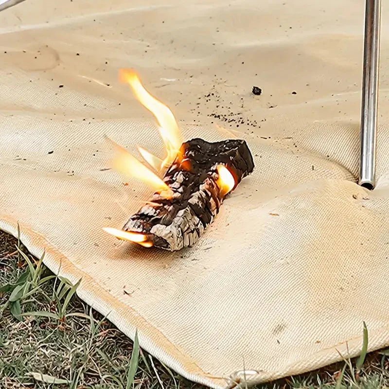 Raffinato - Hitzebeständige Faltbare BBQ - Schutzmatte bis 800 °C - Givera DE