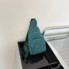 Riva - Vielseitige Cord Crossbody Bag mit Reißverschlussfächern - Givera DE