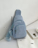 Riva - Vielseitige Cord Crossbody Bag mit Reißverschlussfächern - Givera DE
