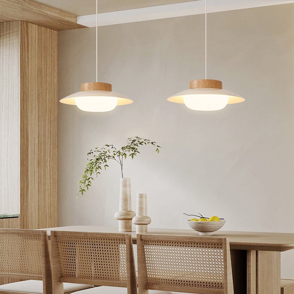 Ruuti - Kreative Pendelleuchte im Reisschalen - Design mit LED - Givera DE