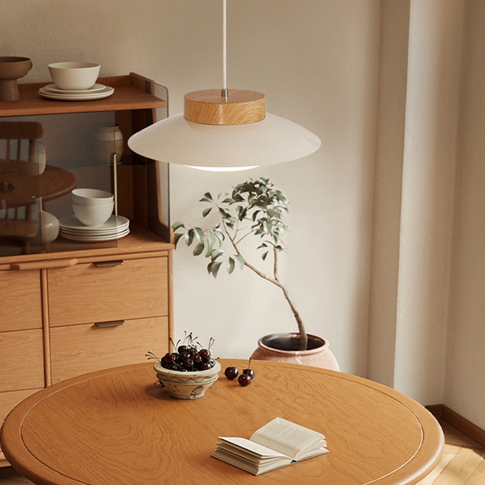 Ruuti - Kreative Pendelleuchte im Reisschalen - Design mit LED - Givera DE