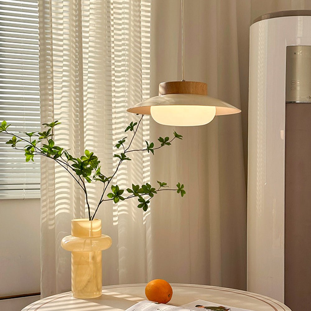 Ruuti - Kreative Pendelleuchte im Reisschalen - Design mit LED - Givera DE
