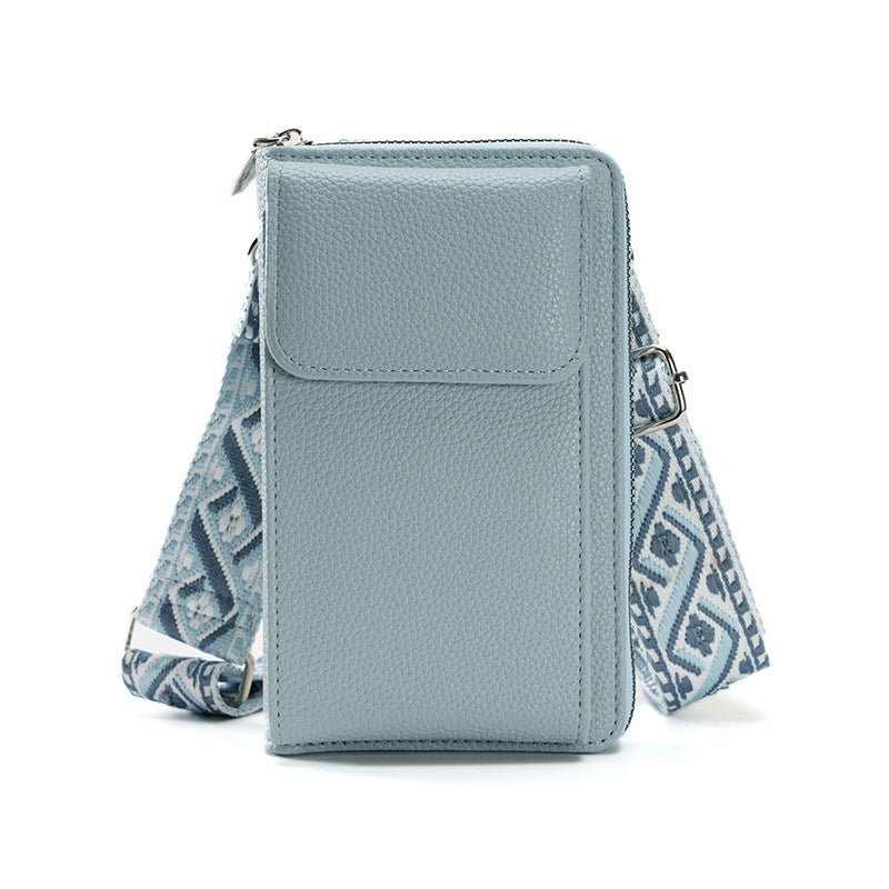 Sano - Elegante Schultertasche Damen aus echtem Leder für Smartphones und Karten - Givera DE