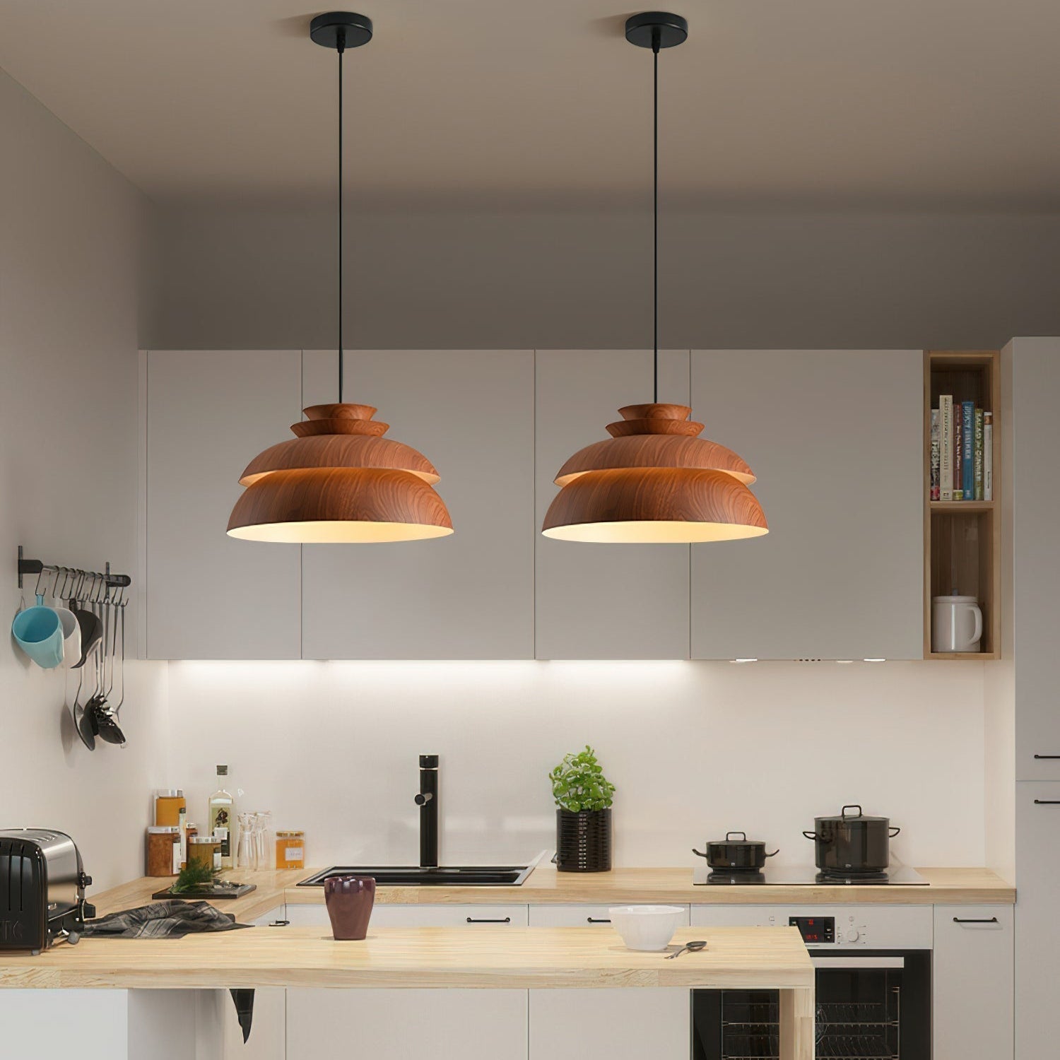 Serenata - Elegante Hängelampe aus Aluminium für Esstisch | Pendelleuchte für Esszimmer - Givera DE