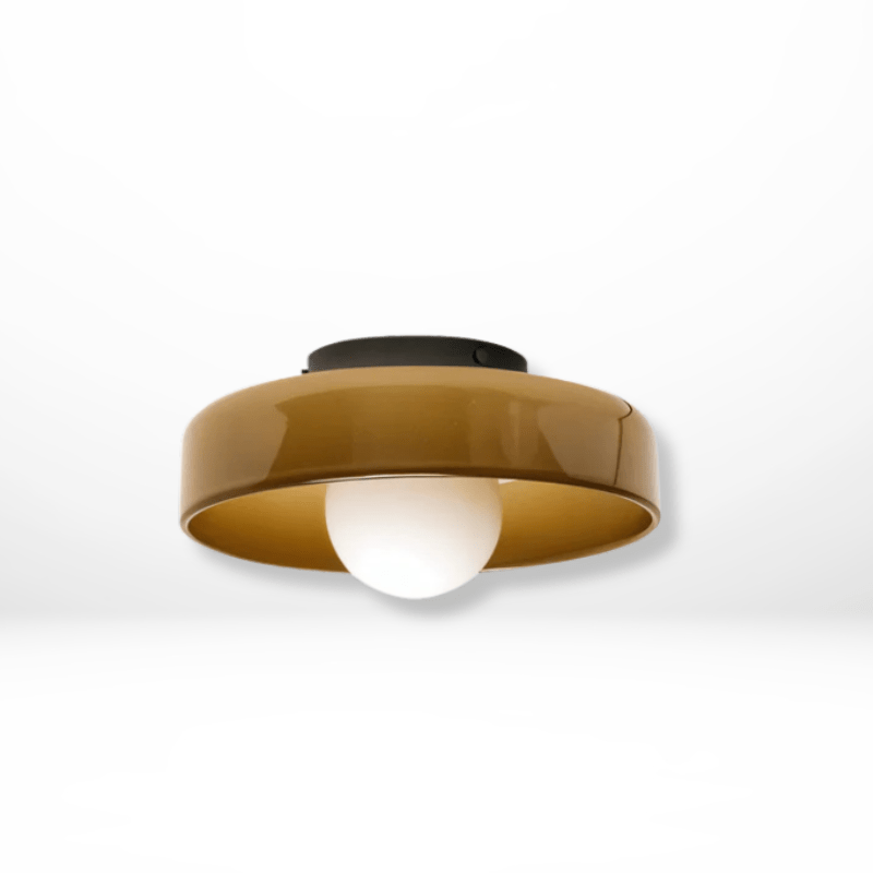 SkandiaLux - Skandinavische Glasdeckenlampe für Stilvolle Beleuchtung - Givera DE
