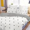 Sneak Gemütliches Duvet - Cover - Set - Black Love Print für romantische Nächte - Givera DE