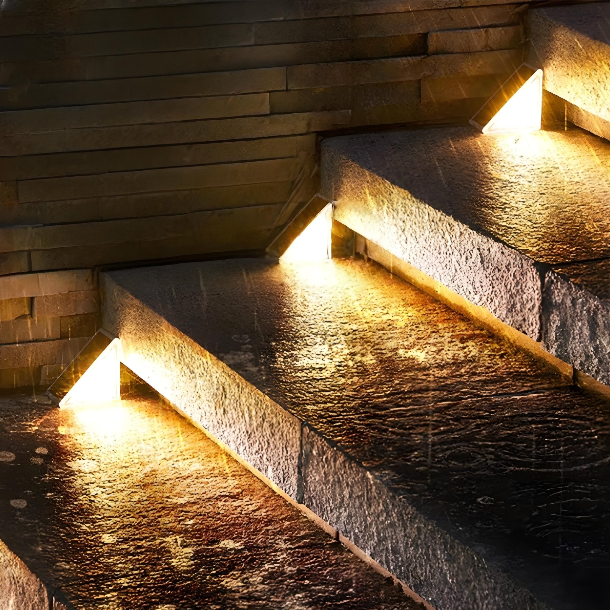 Solaris - Elegante LED - Treppenbeleuchtung für stilvolle Außenbereiche - Givera DE