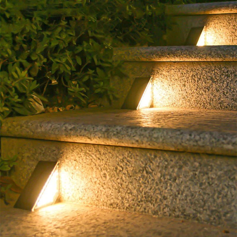 Solaris - Elegante LED - Treppenbeleuchtung für stilvolle Außenbereiche - Givera DE