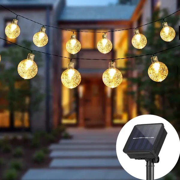 SolarLicht LED - Girlande - Wetterresistent & Energiesparend für Terrasse - Givera DE
