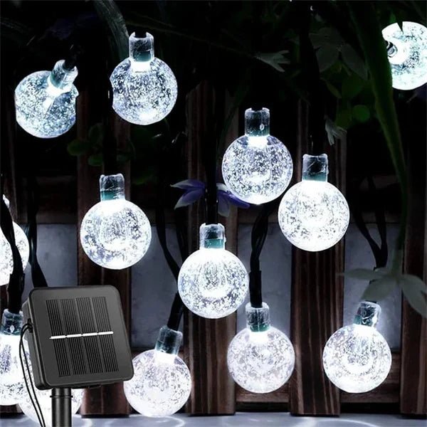 SolarLicht LED - Girlande - Wetterresistent & Energiesparend für Terrasse - Givera DE