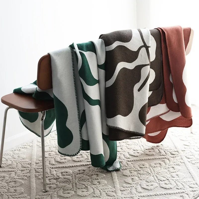 Stiel - Bunte Wurfdecke mit Farbblockdesign - Givera DE