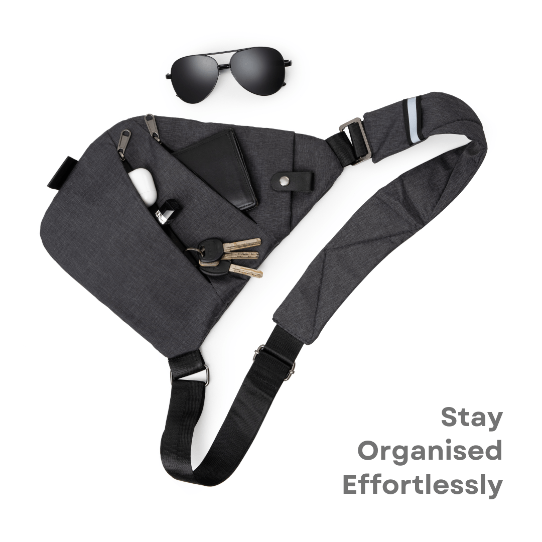 TravelGuard - Wasserabweisende Anti - Diebstahl - Tasche für Reisen - Givera DE