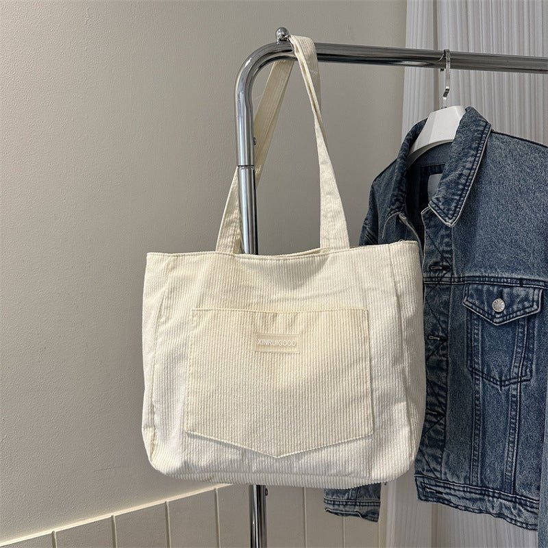 TrendCord – Damen - Tote in Uni - Farben mit viel Platz - Givera DE