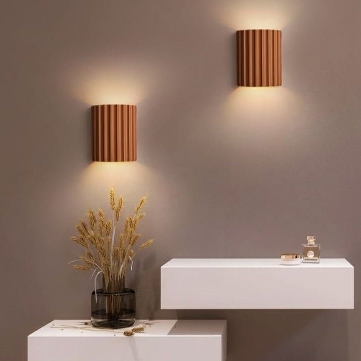 Valenor - Kreative Makkaronwandlampe mit LED - Beleuchtung für modernes Wohnen - Givera DE