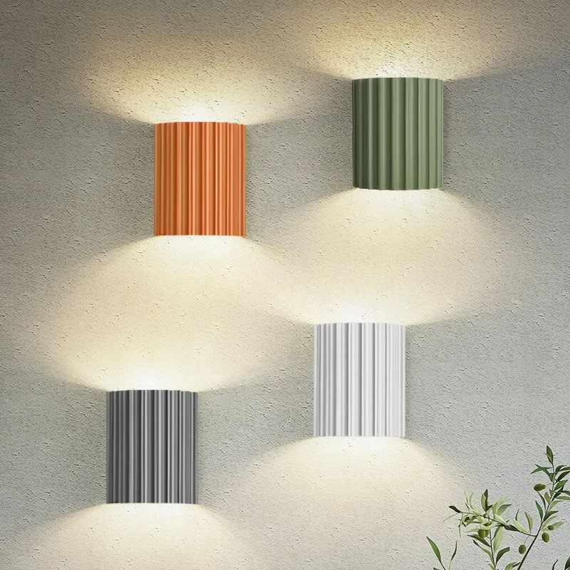 Valenor - Kreative Makkaronwandlampe mit LED - Beleuchtung für modernes Wohnen - Givera DE