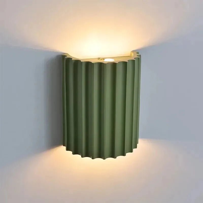 Valenor - Kreative Makkaronwandlampe mit LED - Beleuchtung für modernes Wohnen - Givera DE