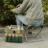 Vela - Faltbarer Leichter Tragbarer und Komfortabler Gartenstuhl mit Werkzeugtasche - Givera DE
