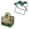 Vela - Faltbarer Leichter Tragbarer und Komfortabler Gartenstuhl mit Werkzeugtasche - Givera DE