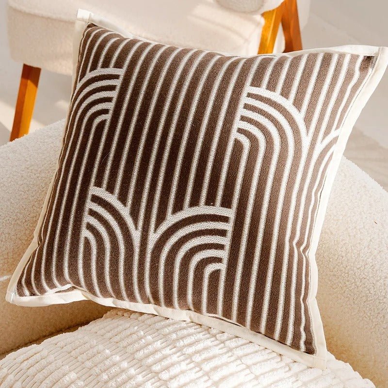 Vico - Elegante Kissenbezug - Kollektion mit Jacquard - Design - Givera DE