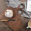 Vilda - 2er Set Walnuss Holzbretter mit Einzigartiger Maserung - Givera DE