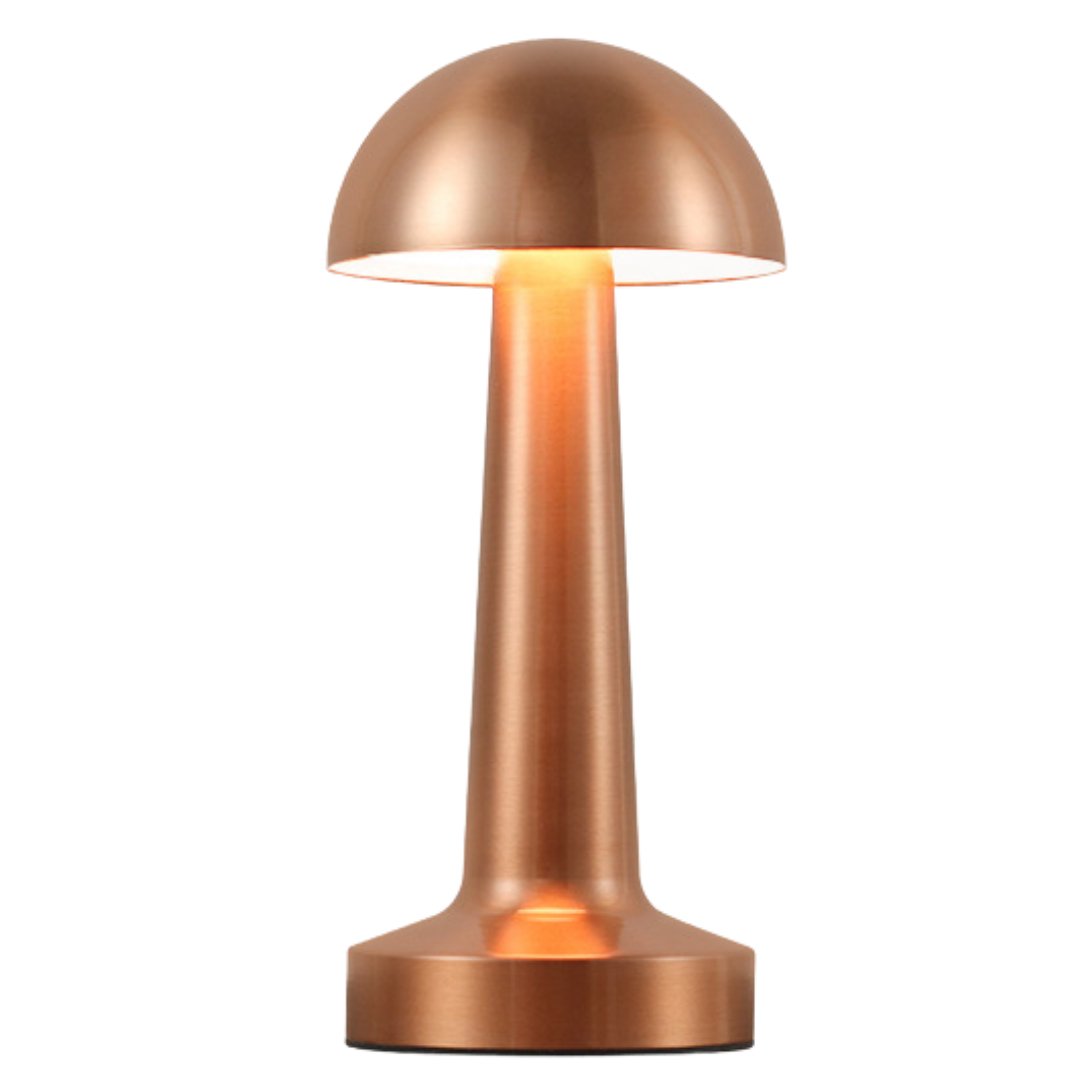 VintageGlow Tischlampe – Stilvolle, dimmbare LED - Lampe - Givera DE