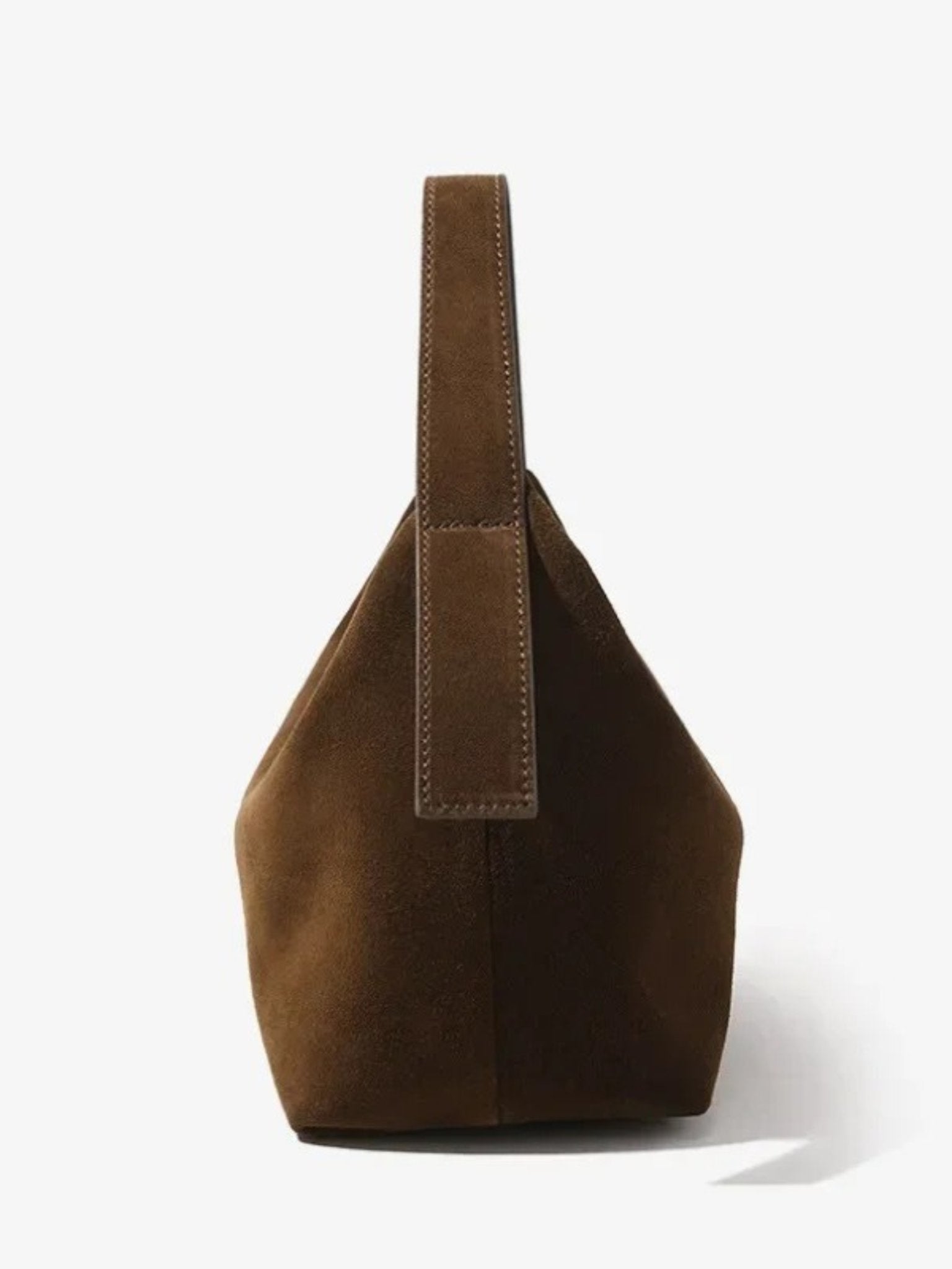 Vivienne - Vintage Schultertasche aus Suèdeleder - Givera DE