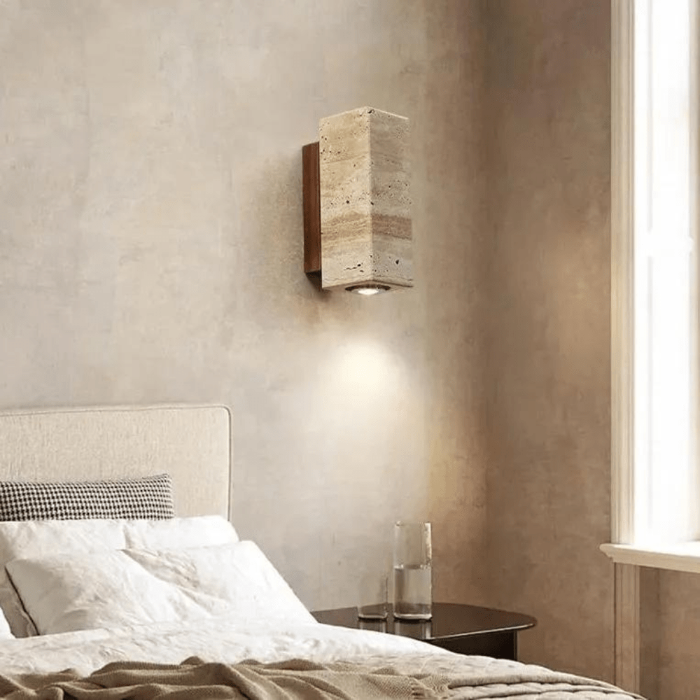 Voran - Japandi - Wandlampe mit warmem LED - Licht als minimalistische Wandleuchte - Givera DE