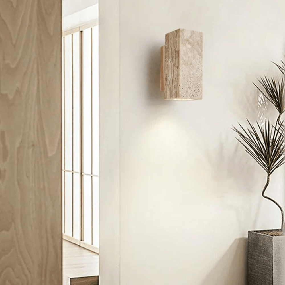 Voran - Japandi - Wandlampe mit warmem LED - Licht als minimalistische Wandleuchte - Givera DE