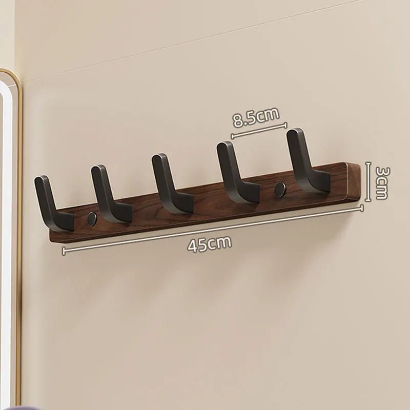 Vrana - Stilvolle schwarze Holzgarderobe - Givera DE