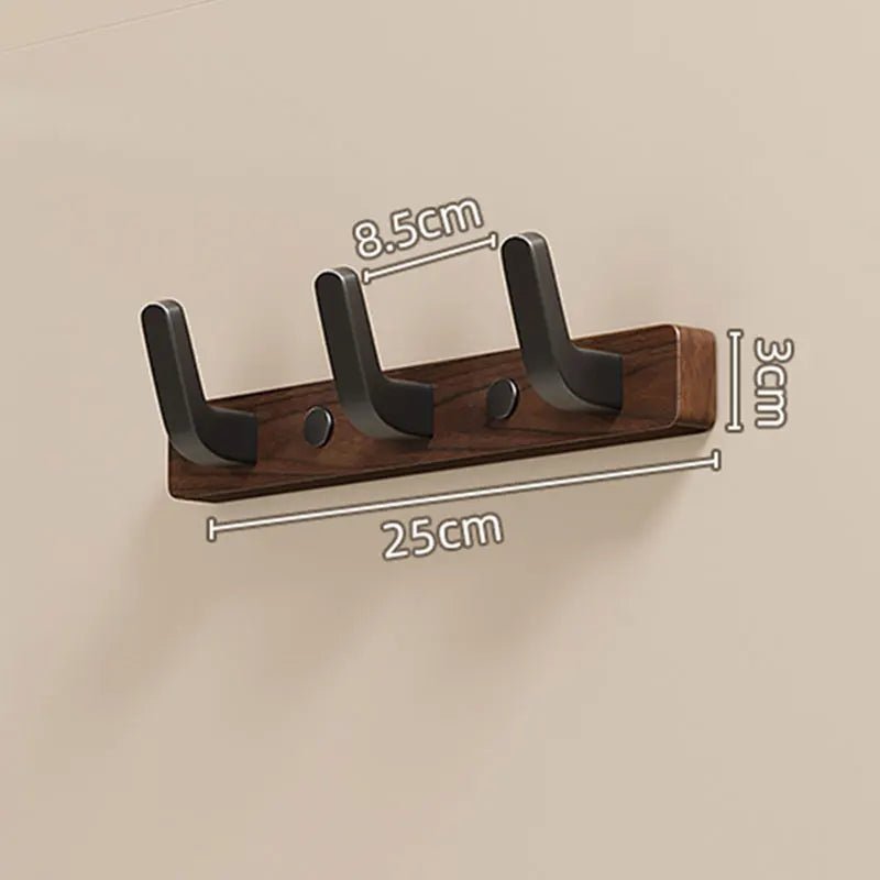 Vrana - Stilvolle schwarze Holzgarderobe - Givera DE