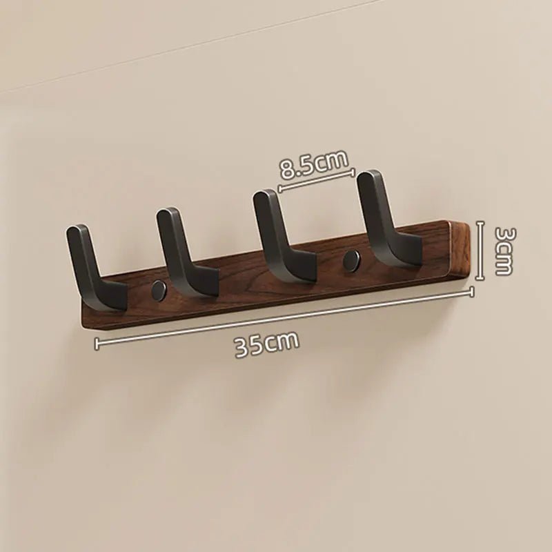 Vrana - Stilvolle schwarze Holzgarderobe - Givera DE