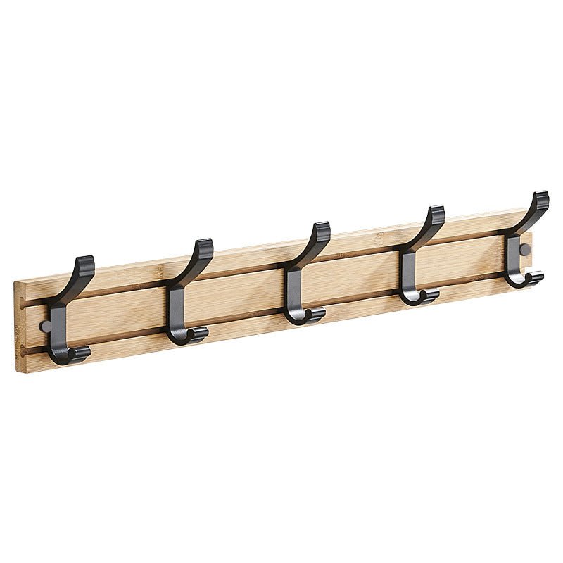 Winge - Elegantes Wandmontiertes Holzgarderobe mit Robusten Aluminium - Haken - Givera DE