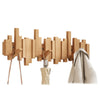 WoodFlex - Stilvolle Holzgarderobe mit flexiblen Magnethaken - Givera DE
