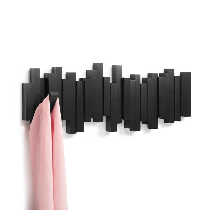 WoodFlex - Stilvolle Holzgarderobe mit flexiblen Magnethaken - Givera DE