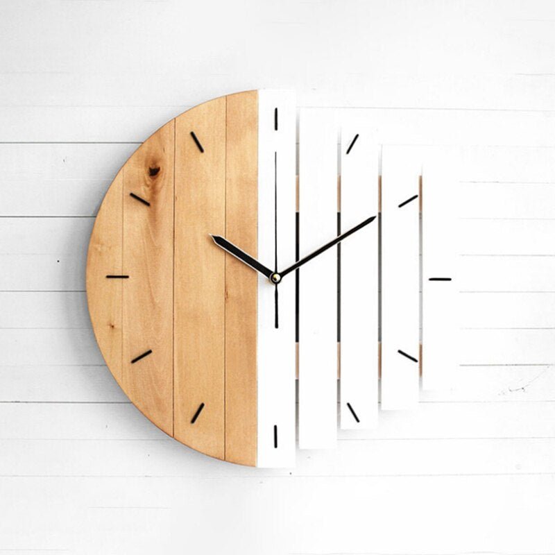 WoodTime - Stilvolle Wanduhr aus Naturholz - Givera DE