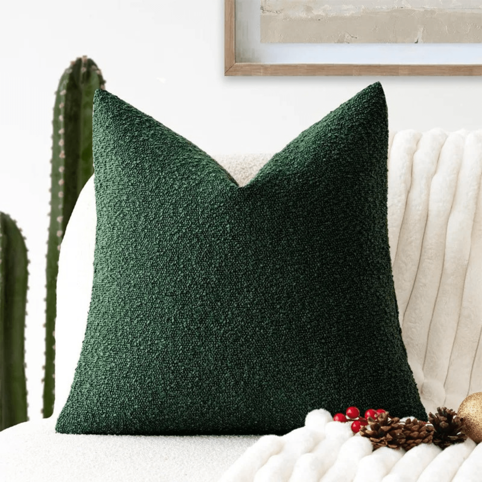 Ylvaa - Elegante Kissenhülle im minimalistischen Design für Sofakissen - Givera DE